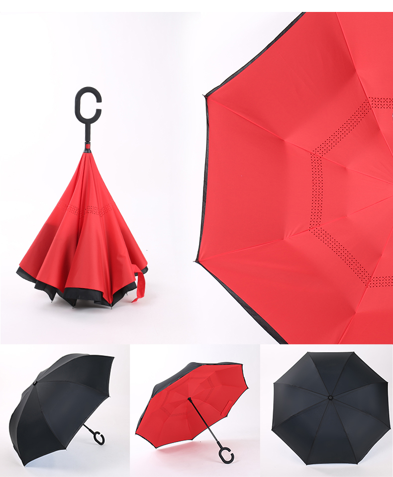 蒲公英 ddl199 反向伞 585mm*8k 随机色 (1把)