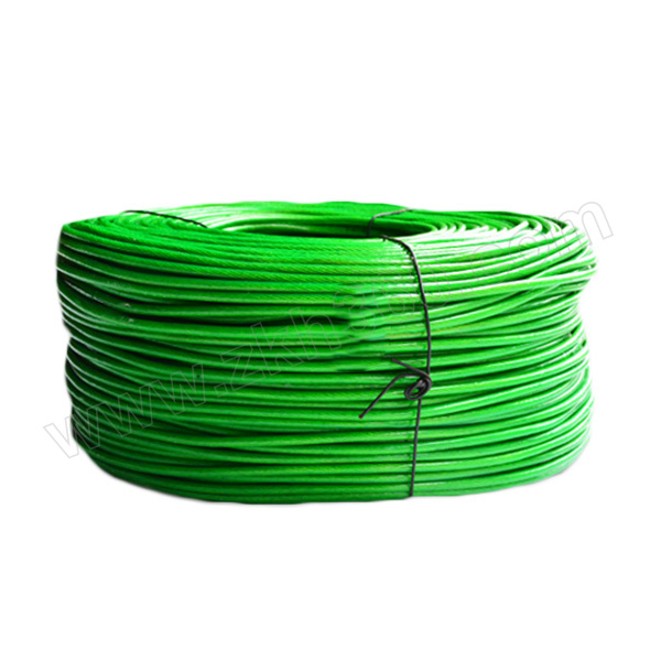 鼎力鑫 包塑钢丝绳 绿钢丝绳